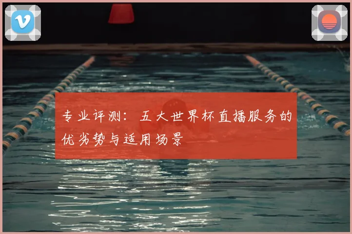 专业评测：五大世界杯直播服务的优劣势与适用场景