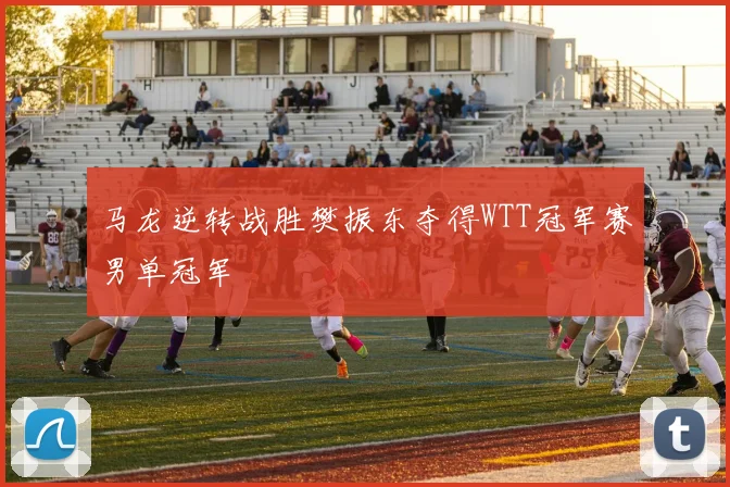 马龙逆转战胜樊振东夺得WTT冠军赛男单冠军